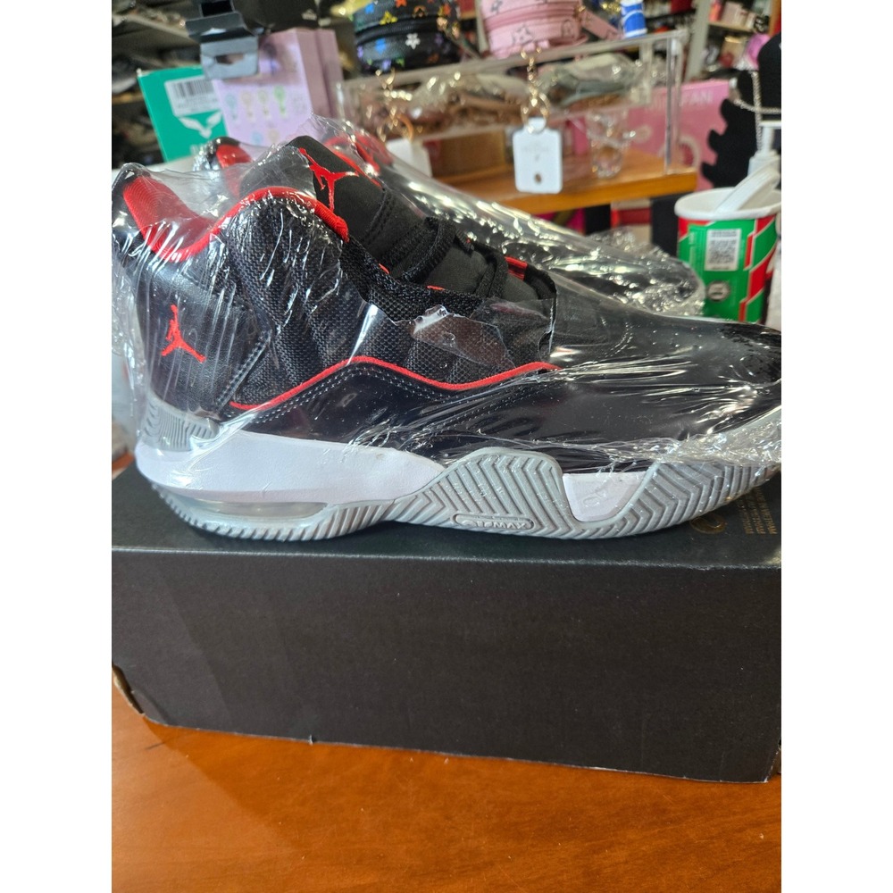 Jordan Stay Loyal GS Black Chile Red White DC7230-001 Size 6.5Y New